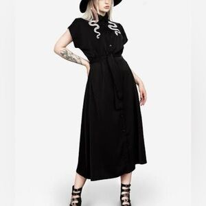 Disturbia Slither Relaxed Midi Dress